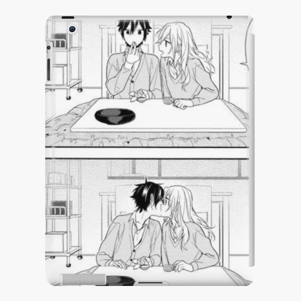 Horimiya - Hori Kyouko & Miyamura Izumi [CUTE] kiss and hug back hug shy  surprize