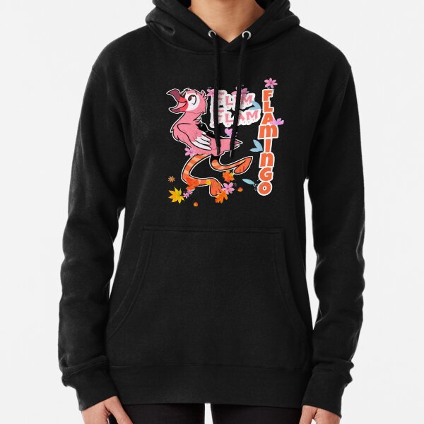 Flim Flam Flamingo Youtube Kids Dark Fitted Scoop Pullover Hoodie