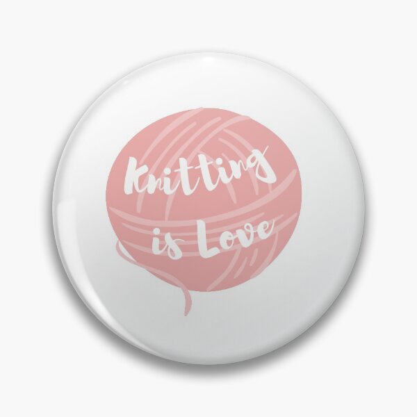 Item preview, Knitting is love designed and sold by crikz.