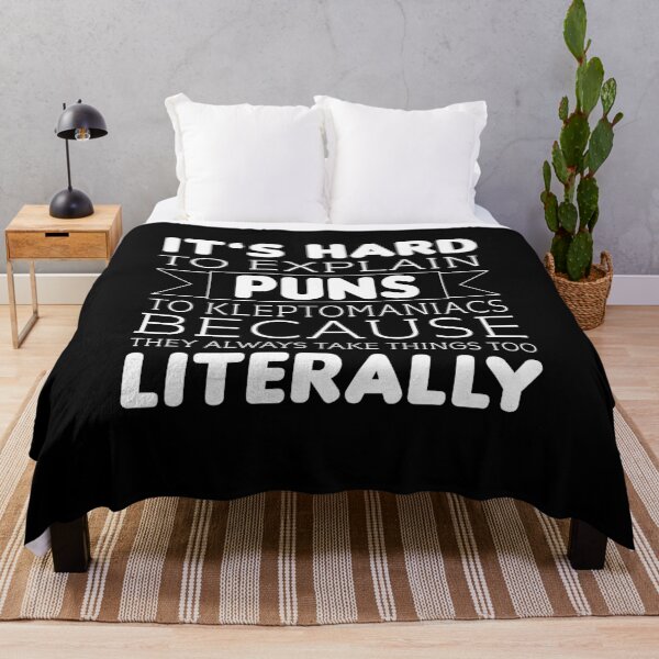 Item preview, Kleptomaniac Funny Pun Cute Humor designed and sold by sillyquestions.