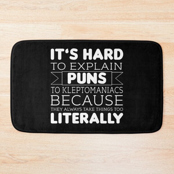 Item preview, Kleptomaniac Funny Pun Cute Humor designed and sold by sillyquestions.