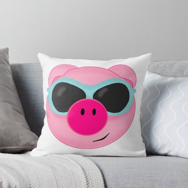 Item preview, Pink Pig Blue Sunglasses designed and sold by BeachBumFamily.