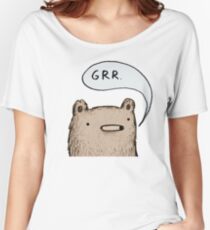 Growling Bear Women's Relaxed Fit T-Shirt