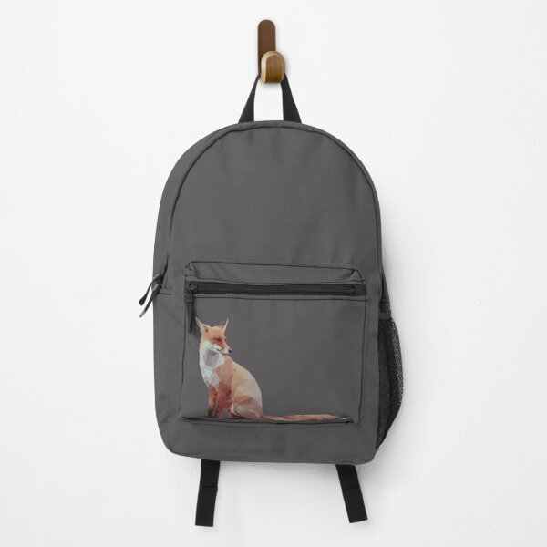 Artikelvorschau, Low Poly Sitting Fox entworfen und verkauft von ElijahKingArt.