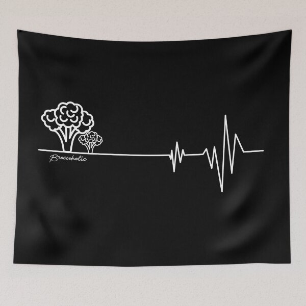 Item preview, Broccoholic heartbeat designed and sold by EGIT.
