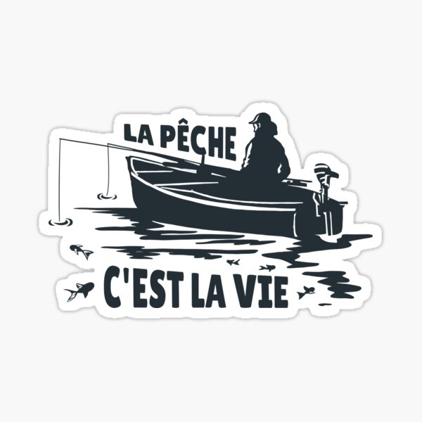 OBV - Fishing is life Sticker