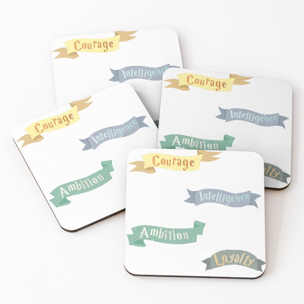 Item preview, Houses mottos sticker set designed and sold by sabinako.