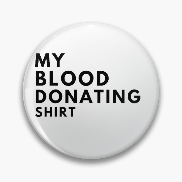 Item preview, My blood donating shirt designed and sold by crikz.