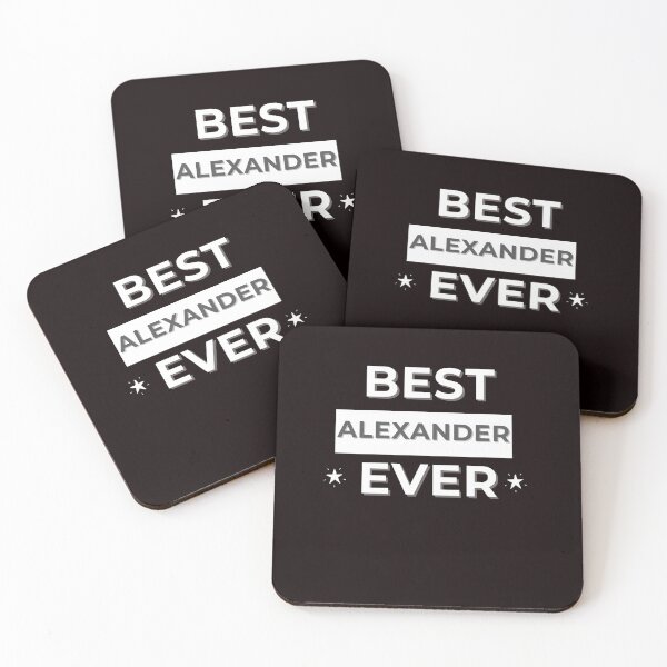Item preview, BEST ALEXANDER EVER , funny name design designed and sold by BeenTees.