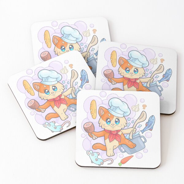 Item preview, cute cat chef designed and sold by YMFargon.