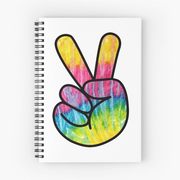 Item preview, TIE DYE peace symbols multi color t-shirt. designed and sold by Dollor.