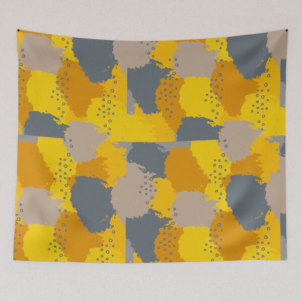 Item preview, Illuminating and Ultimate Gray Modern Abstract 2021 designed and sold by dreamofdenim.