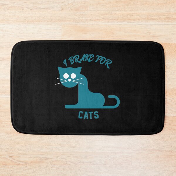 Item preview, I brake for cats, Icon, Graphic designed and sold by BeebopGraphics.