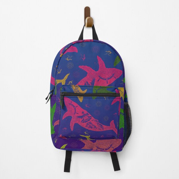 Item preview, Backpack - Whales designed and sold by arendbotha.