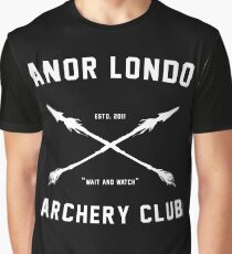 ANOR LONDO - ARCHERY CLUB Graphic T-Shirt