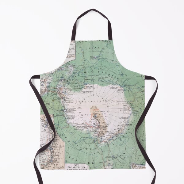 Item preview, south pole, antartica, south pole antique map, antartica print map designed and sold by TigrisOldprints.