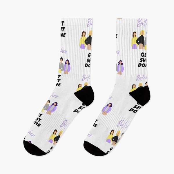 Item preview, Bitches Get Shit Done, AOC quotes designed and sold by SerenaChoe.