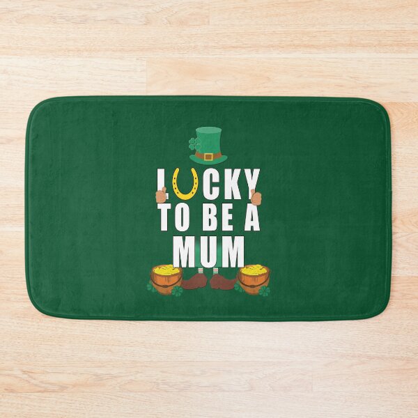 Item preview, Lucky to be a mum, St. Patricks day Gift for mummy designed and sold by Feline Rockstars.