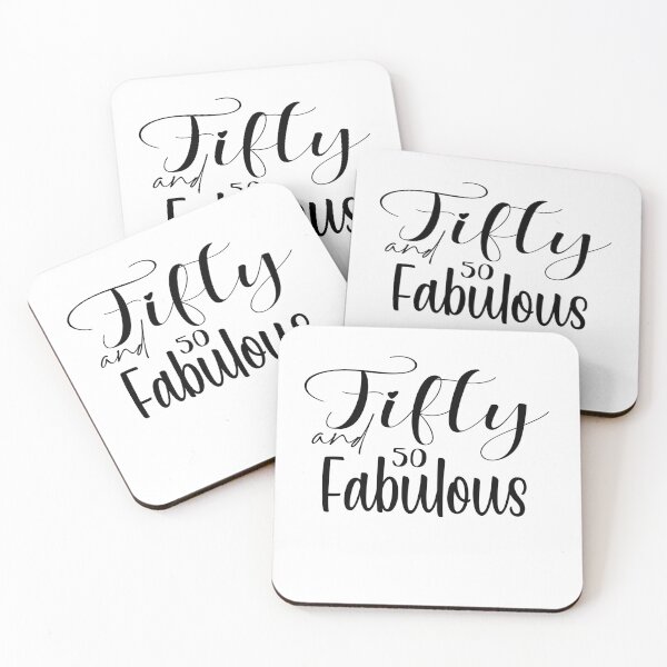 Item preview, Fifty and Fabulous 50th Birthday Shirt best birthday gift for mother's  designed and sold by Black & Aura .