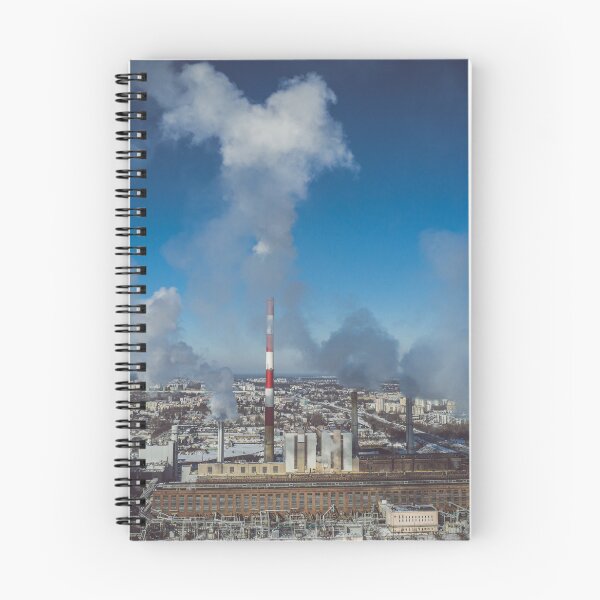Item preview, Power plant emitting smoke to the atmosphere designed and sold by Lukasz Szczepanski.