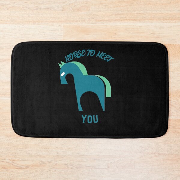 Item preview, Horse to meet you designed and sold by BeebopGraphics.