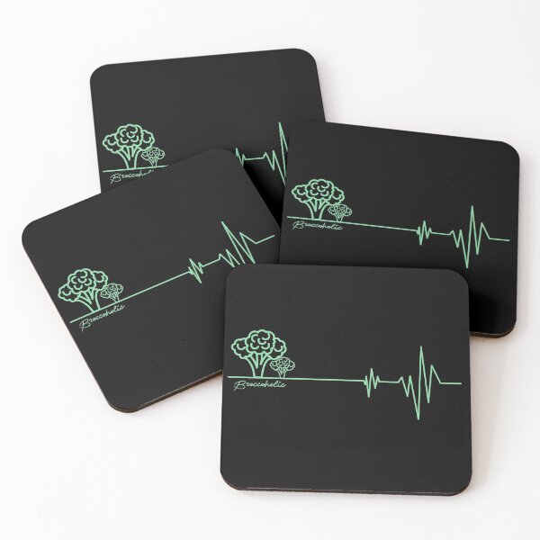 Item preview, Broccoholic heartbeat designed and sold by EGIT.