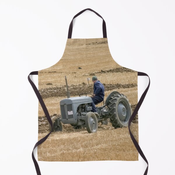 Item preview, Two grey Ferguson tractors ploughing.  designed and sold by Richard Nixon.