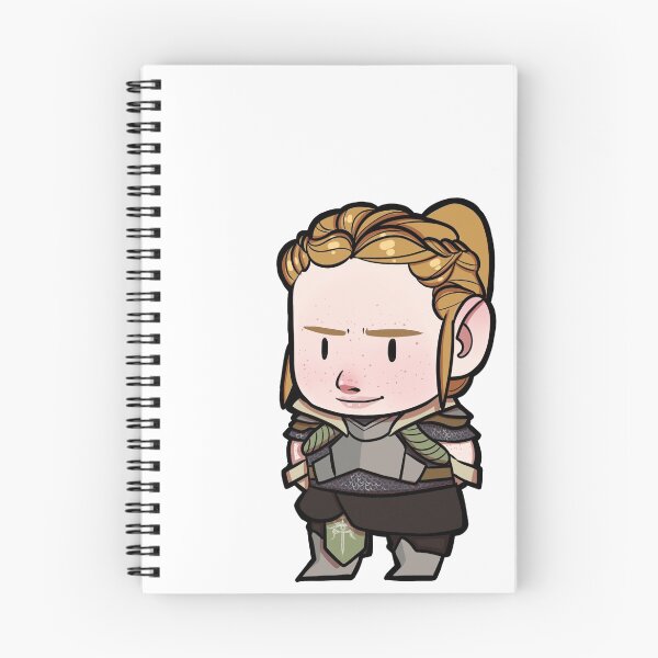 Item preview, Dragon Age -- Scout Harding Chibi designed and sold by NoodlesForNerds.