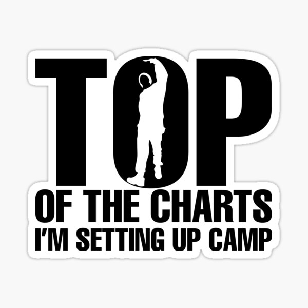 C-L-O-U-D-S Top of the Charts Sticker