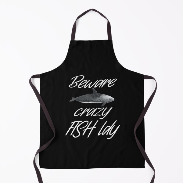 Item preview, Beware Crazy Fish Lady Classic t-shirt designed and sold by Ikgha.