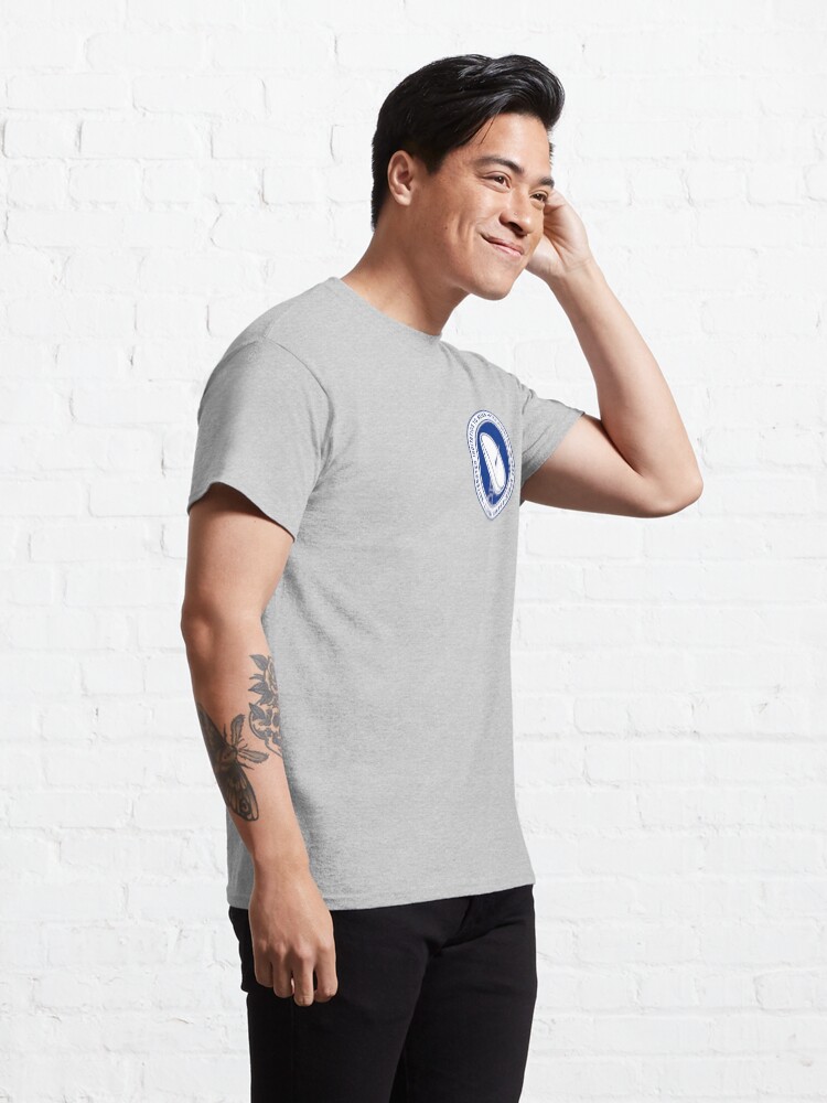 Alternate view of Pharos Project — a Reiterated Invitation to Alien Intelligences in Deep Space Classic T-Shirt