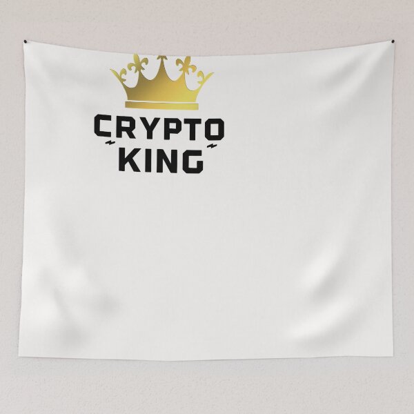 Item preview, Crypto King  designed and sold by MajorMemes.