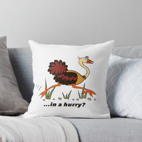 Item preview, Ostrich, in a Hurry! designed and sold by imagology.