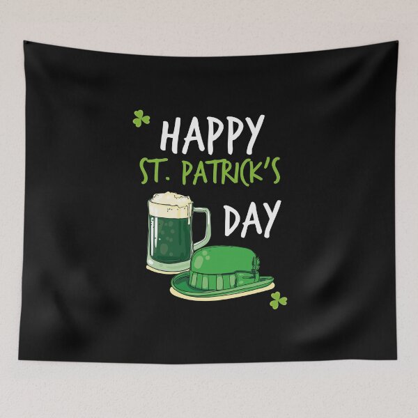 Item preview, Happy Saint Patricks Day 2021 drinking team, green beer Leprechaun Hat designed and sold by YourgiftShop.