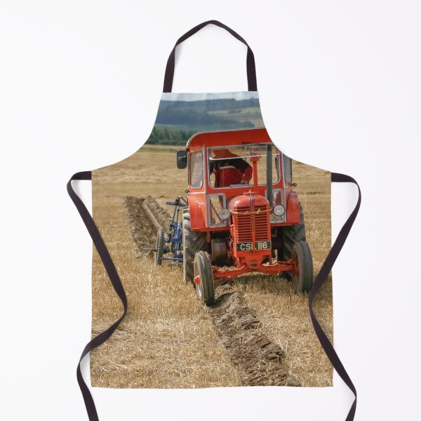 Item preview, Vintage Case Model D tractor ploughing. designed and sold by Richard Nixon.