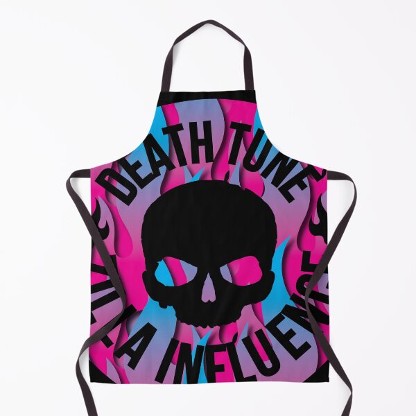 Item preview, DEATHTUNE ROUNDLE - FLAMES - PINK BLUE FADE designed and sold by deathtunejdm.