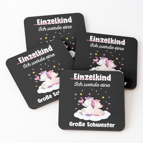 Item preview, Sister unicorns sibling gift for baby birth designed and sold by Lenny Stahl.