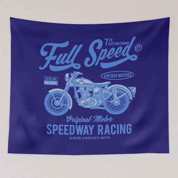 Item preview, Vintage Motorcycle: Full Speed Speedway Racing designed and sold by CitizenAwear.