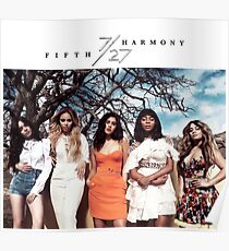 Fifth Harmony's 7/27 Simple Design Poster