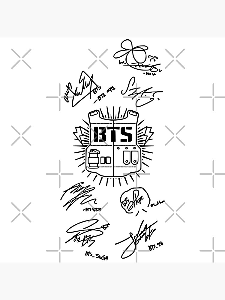 BTS Signatures : Army