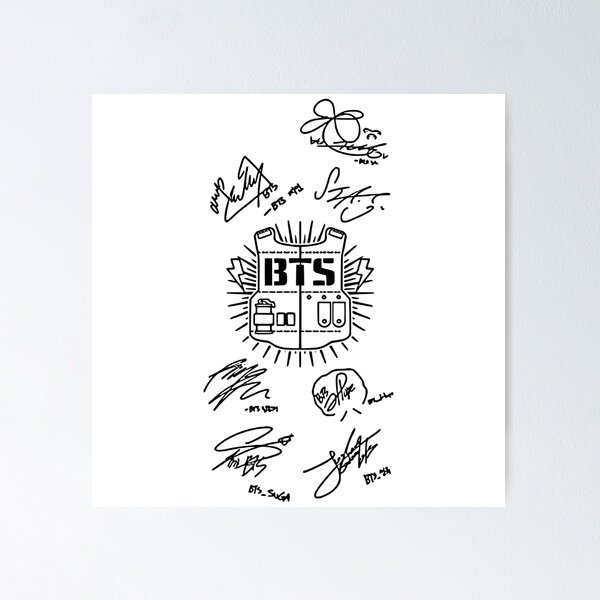 BTS Logo Svg BTS ARMY Logo Svg - Etsy