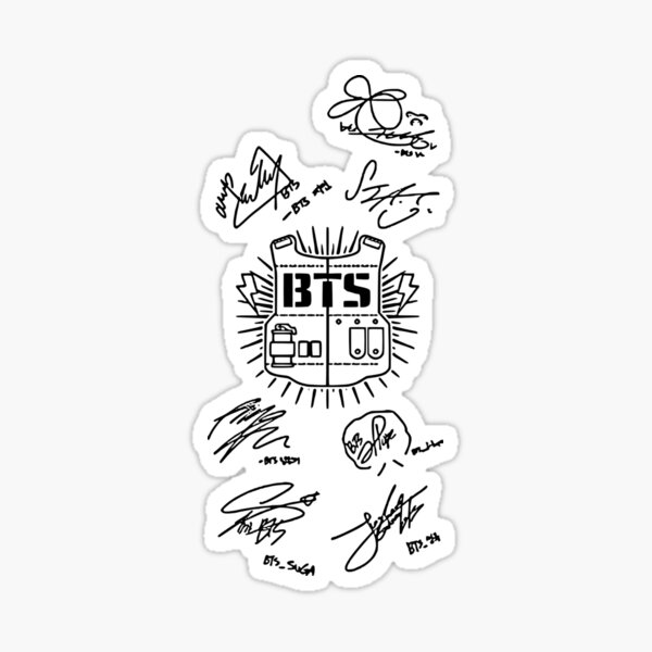 BTS logo by vivienn-art on DeviantArt