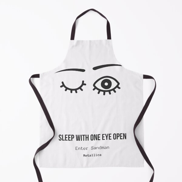 Item preview, Metallica - Enter Sandman "Sleep with one eye open" design designed and sold by GoateeCo.