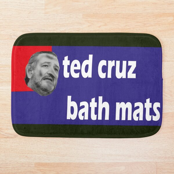 Item preview, Ted cruz Bath Mat designed and sold by BOUZDA2.
