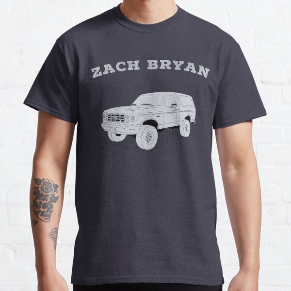 "ZACH BRYAN" Tshirt by JayBartArt Redbubble