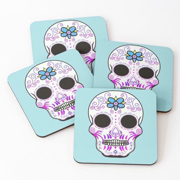 Item preview, Sugar skull  designed and sold by Purplepugprints.