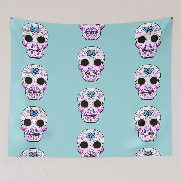 Item preview, Sugar skull  designed and sold by Purplepugprints.