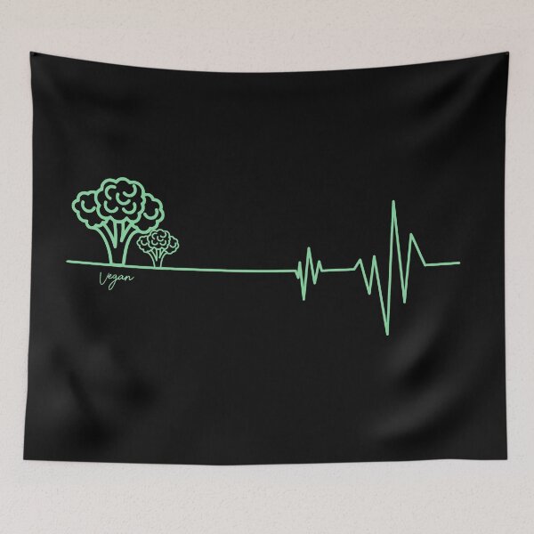 Item preview, vegan heartbeat designed and sold by EGIT.