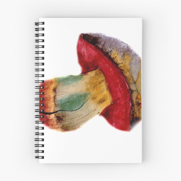 Item preview, Red Green and gold mushroom/fungi designed and sold by LadyAble.