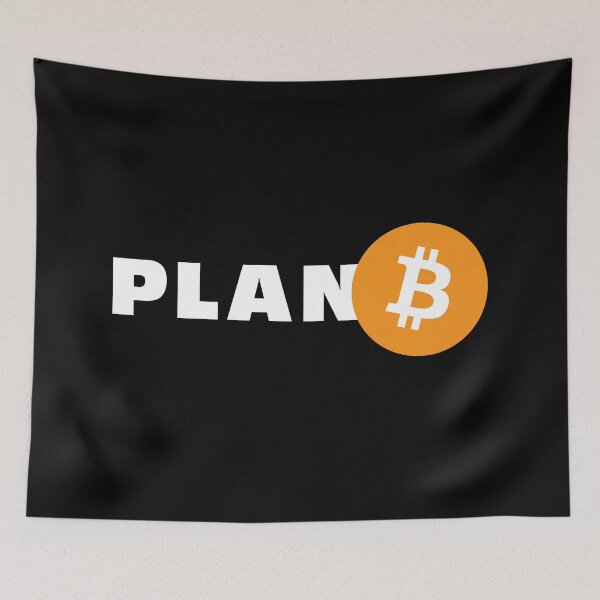 Item preview, Plan Bitcoin - Plan B - Cryto apparel  designed and sold by Jamiecsmith1986.